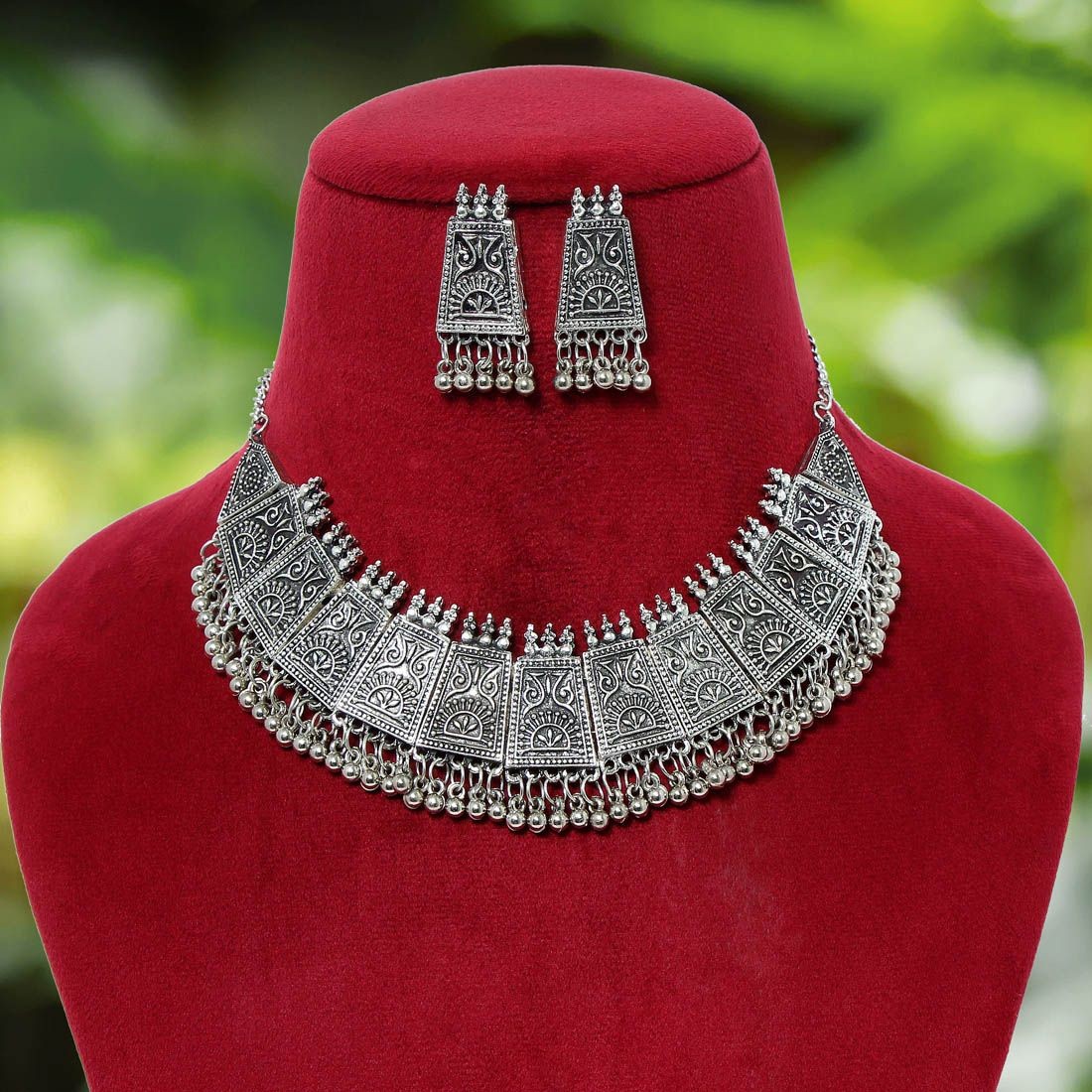 Conjunto joyas tribal