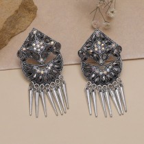 Pendientes pedreria tornasol